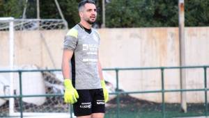 El portero argentino Sebastián Portigliatti juega con el Benicarló del fútbol de España.