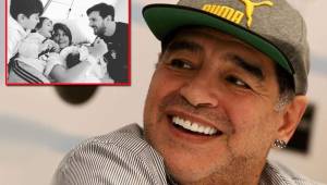 Diego Maradona dedicó un mensaje a Messi y Antonella por el nacimiento del pequeño Ciro.