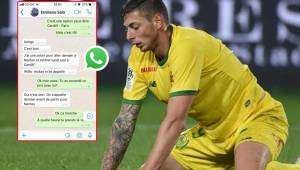 Medios en Francia dieron a conocer unos chats de Emiliano Sala con representante del Cardiff antes de perder la vida.