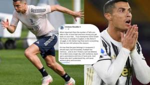 Cristiano Ronaldo rompió el silencio tras contundente mensaje en sus redes sociales.