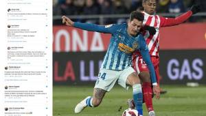 'Choco' Lozano anotó el empate del Girona ante Atlético de Madrid y las redes explotaron en comentarios. Foto mundodeportivo.com