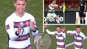 No le cobraron un gol clarísimo en la última jugada del partido y CR7 armó un escándalo en la cancha. Así fue la reacción de Cristiano Ronaldo ante Serbia.