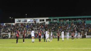 Independiente y Santos no pasaron del empate en Siguatepeque. Foto: Taly Alvarado.