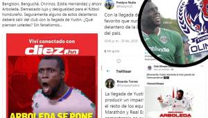 El fichaje de Yustin Arboleda con Olimpia generó muchos comentarios en redes sociales y los periodistas hondureños emitieron sus criterios. Algunos ya ven al León con la Copa 32.