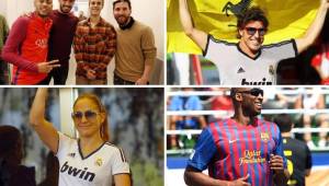 Real Madrid vs Barcelona, el gran clásico del fútbol español que paralizará al mundo, también tienen fans muy famosos y que han mostrado su apoyo hacia ambos clubes en respectivas ocasiones.