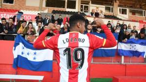 Anthony Lozano espera realizar su debut el domingo cuando Girona enfrente en casa al Athletic de Bilbao.