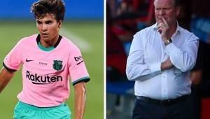 Riqui Puig se suma a la lista de descartados del entrenador Ronald Koeman en el FC Barcelona.