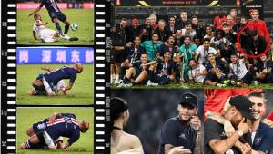 El equipo parisino ganó la Súpercopa de Francia tras vencer al Rennes 2-1 con goles de Mbappé y Di Maria. Neymar estuvo en las tribunas y luego bajó a celebrar con sus compañeros. Aquí sus mejores fotos.