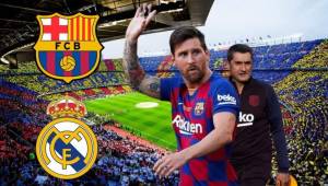 El FC Barcelona juega este miércoles en el Camp Nou (1:00 pm de Honduras) el clásico ante el Real Madrid donde el liderato de la Liga de España estará en disputa. Así jugará Valverde.