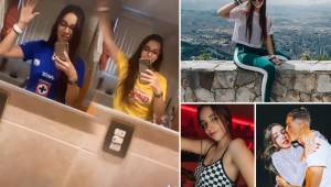 La influencer Mafer Posadas sorprendió a través de las redes sociales luciendo la camiseta del eterno rival del Cruz Azul mientras pasa la cuarentena.