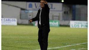 El técnico Nerlin Membreño espera que su equipo Olancho FC logre sacar una ventaja en el encuentro de Tocoa.