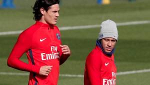 Cavani y Neymar son los jugadores que comandan el ataque del PSG.