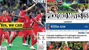 El tema principal a nivel mundial es el histórico gane de Inglaterra sobre Colombia en los cuartos de final del Mundial de Rusia 2018. También se sigue hablando del posible fichaje de Ronaldo a la Juventus.