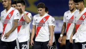 En caso de no presentar un mínimo de siete jugadores, River Plate puede perder el partido de la Copa Libertadores por 'walk over'.