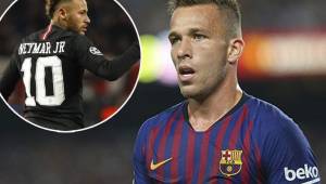Arthur desea que Neymar regresa al Barcelona y poder jugar juntos.