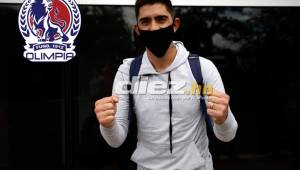 Gastón Díaz llegó a Honduras para unirse a la pretemporada del Olimpia, donde busca ganarse un puesto en el 11 de Pedro Troglio.