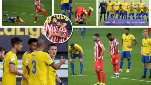 Atlético de Madrid se impuso 4-2 ante Cádiz en el Ramón de Carranza. El hondureño Antony 'Choco' Lozano arrancó de titular. Las postales que dejó el encuentro.