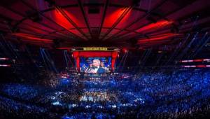 El Madison Square Garden tiene capacidad para unos 20 mil espectadores.