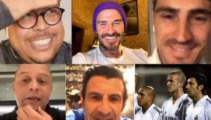 Ronaldo, Beckham, Roberto Carlos, Casillas y Figo tuvieron una charla madiante un Instagram Live.