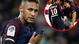 Neymar explicó que todo ya marcha bien con Cavani en el PSG.