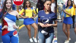 Muchas modelos y aficionados llegaron al estadio Nacional a cautivar con su belleza.