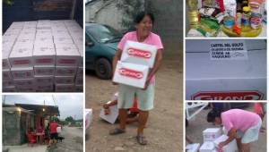 Debido a la emergencia por coronavirus en México, sicarios del Cártel del Golfo entregaron despensa a las personas más necesitadas de Victoria, Tamaulipas.