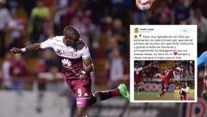 Rubilio Castillo espera seguir anotando muchos goles con el Saprissa de Costa Rica.