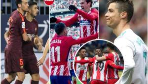 Barcelona es puntero en La Liga por delante del Atlético y Real Madrid. Girona es sexto.