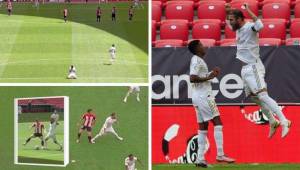 Te presentamos algunas imágenes de lo que fue la victoria del Real Madrid por 1-0 ante el Athletic Bilbao en San Mamés. El VAR fue protagonista de nuevo.