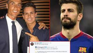 Piqué y Edu Aguirre la volvieron a liar en redes sociales por el empate del Barcelona frente a Sevilla.