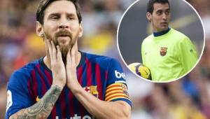 Messi quedó sorprendido con los entrenamientos de Busquets en el Barcelona.