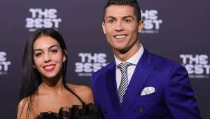 Georgina Rodríguez junto a su novio, Cristiano Ronaldo.