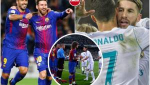 Barcelona y Real Madrid chocarán este domingo en el Camp Nou.