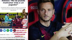 Rakitic recibe el total respaldo de su esposa mientras vive una adversidad en Barcelona.