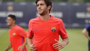 Sergi Roberto no estará disponible para el derbi de Barcelona.