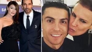 Ilaria D'Amico, pareja de Buffon, prácticamente mandó a callar a la hermana de Cristiano Ronaldo, Elma Aveiro.