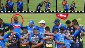 Jorge Luis Pinto puso manos a la obra y arrancó los trabajos de preparación de Honduras para la Copa Oro y estas son las imágenes que dejó. Fotos Ronald Aceituno.