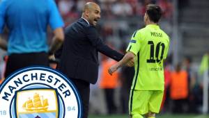 Pep Guardiola y Lío Messi podrían coincidir nuevamente, pero esta vez en el Manchester City.