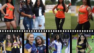 Las chicas hondureñas asistieron en gran número a los estadios de las semifinales y en El Progreso, Yoro, llegó una linda princesa que se robó las miradas.