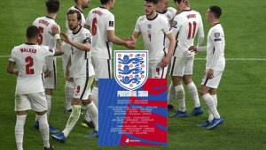 Gareth Southgate anunció la lista preliminar de la selección de Inglaterra para la Eurocopa 2021.