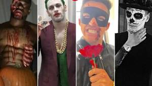 Evra, Neymar y Alexis Sánchez fueron algunos futbolistas que hicieron estallar las redes sociales en Halloween con sus espectaculares disfraces. ¿Cuál es tú favorito?