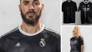 La nueva camisa del Real Madrid está inspirada en la equipación negra de la temporada 2014-15 y se estrenará en el clásico ante Barcelona.