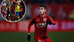 El brasileño Oscar milita para el Shanghai SIPG de la Super Liga China.