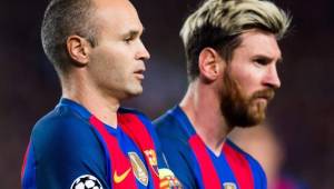 Iniesta y Messi son una de las duplas más fuertes de Europa.