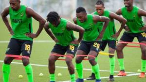 La Selección de Jamaica trabaja a todo vapor para el compromiso frente a Honduras del próximo lunes en Kingston por la Copa Oro. Fotos cortesía