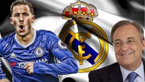 Florentino Pérez insiste en el fichaje de Hazard, que llegaría para sustituir a Cristiano Ronaldo.