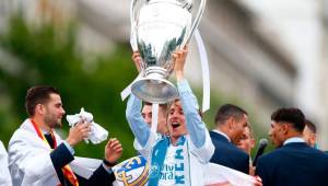 Luka Modric no se mueve del Real Madrid, pues está 'feliz', asegura.