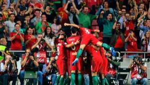 La Selección de Portugal clasificó a su séptimo mundial adulto. FOTOS: AFP