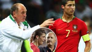 Cristiano Ronaldo fue protegido por el entrenador Luiz Felipe Scolari cuando lo entrenó rumbo al Mundial del 2006.