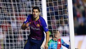 Luis Suárez anda encendido con la camiseta del Barcelona y ya lleva 9 goles en la temporada.